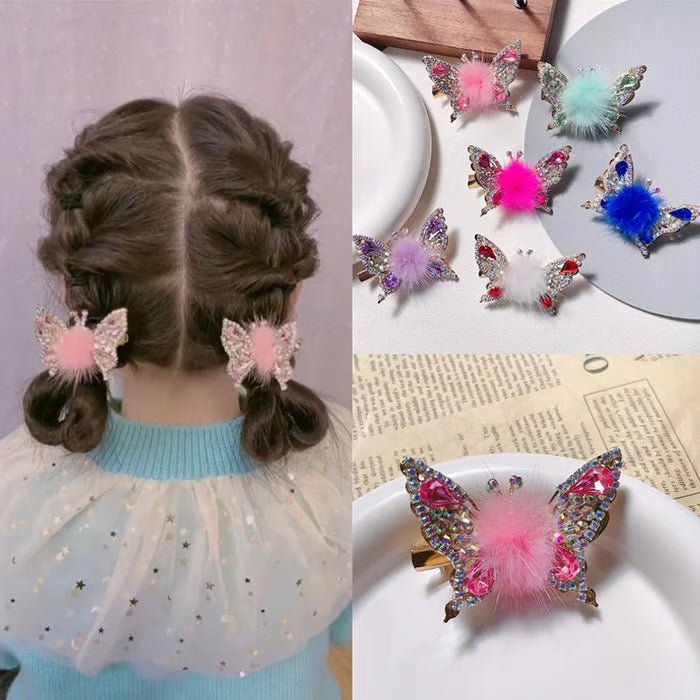 Moving Butterfly Hair Clip