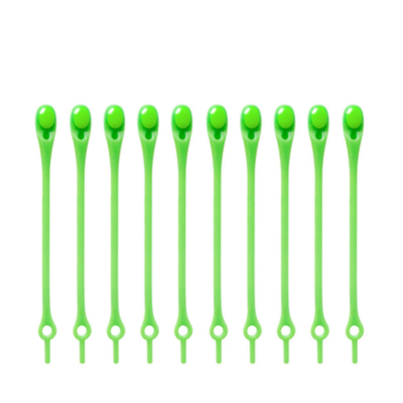 Super Elastic Lazy No-Tie Silicone Shoe Lace Clip