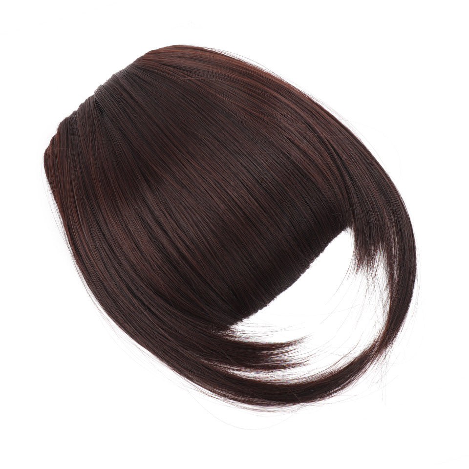 Seamless 3D Clip-In Bangs Hair Extensions