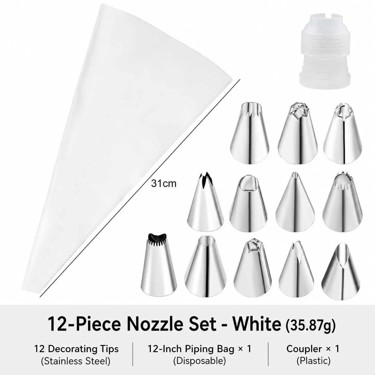 Cake Cream Decorating Tools Set｜Home Baking Essential