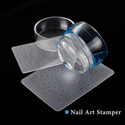 Nail Art Transparent Transfer Stamp