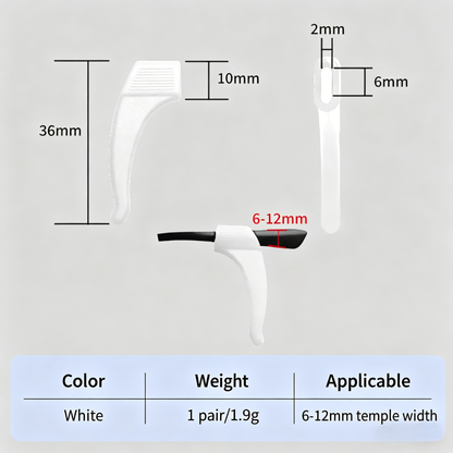 【5 Pairs】Eyeglass Holder Ear Grip