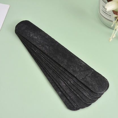 Invisible underarm antiperspirant patches, collar/hat brim sweat-absorbing patches