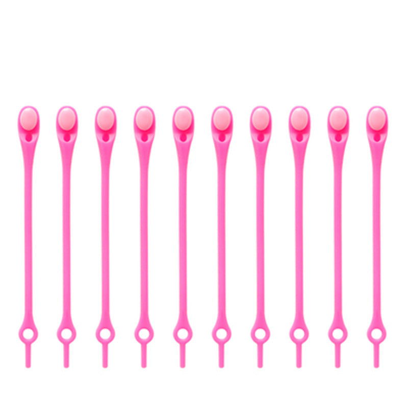 Super Elastic Lazy No-Tie Silicone Shoe Lace Clip