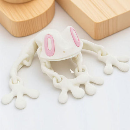 Trending 3D Magnetic Frog Figurine with Movable Joints, Fun Decorative Fridge Magnet