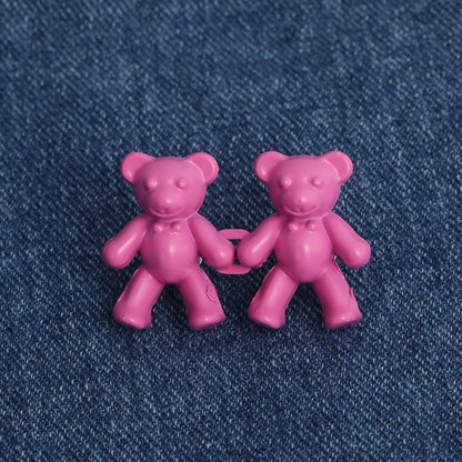 Waist Bear-Shaped Trouser Buckle