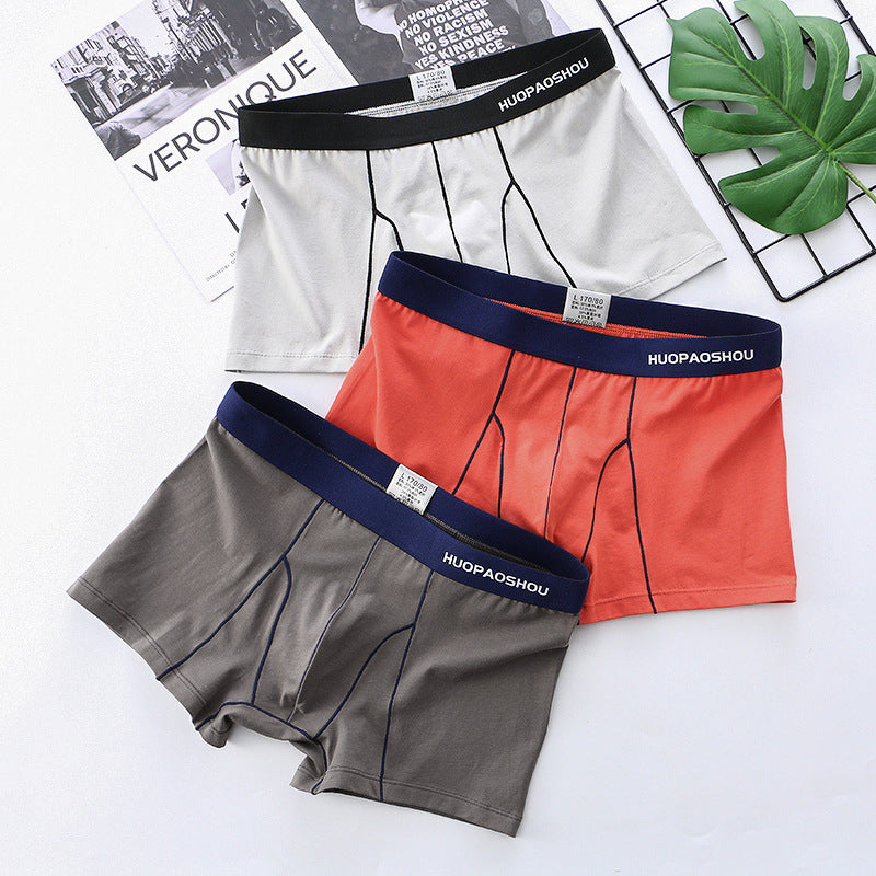 High Elasticity Soft Breathable Men's Boxers (Set of 3)