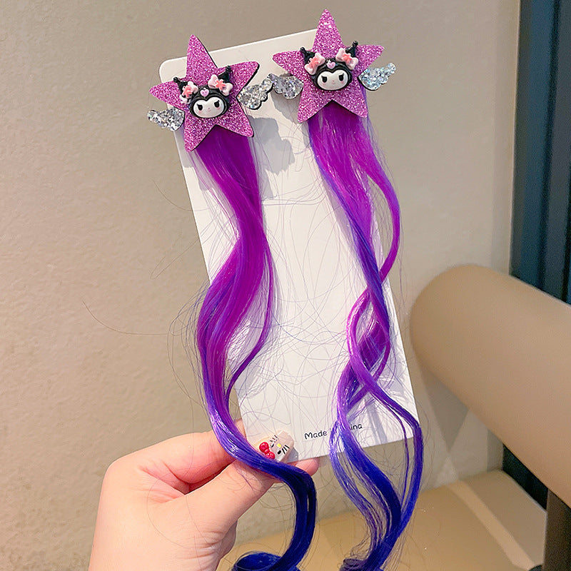 Kids Braided Hair Clip – Instant Braid Hairpiece, Cute & Playful Hair Accessory for Girls