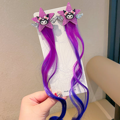 Kids Braided Hair Clip – Instant Braid Hairpiece, Cute & Playful Hair Accessory for Girls