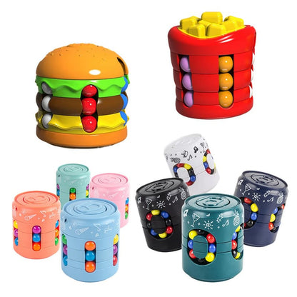 Multiple Styles · Cylinder Magic Bean Cube – Fun Stress Reliever