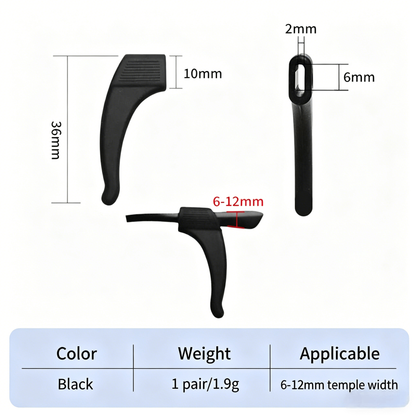 【5 Pairs】Eyeglass Holder Ear Grip