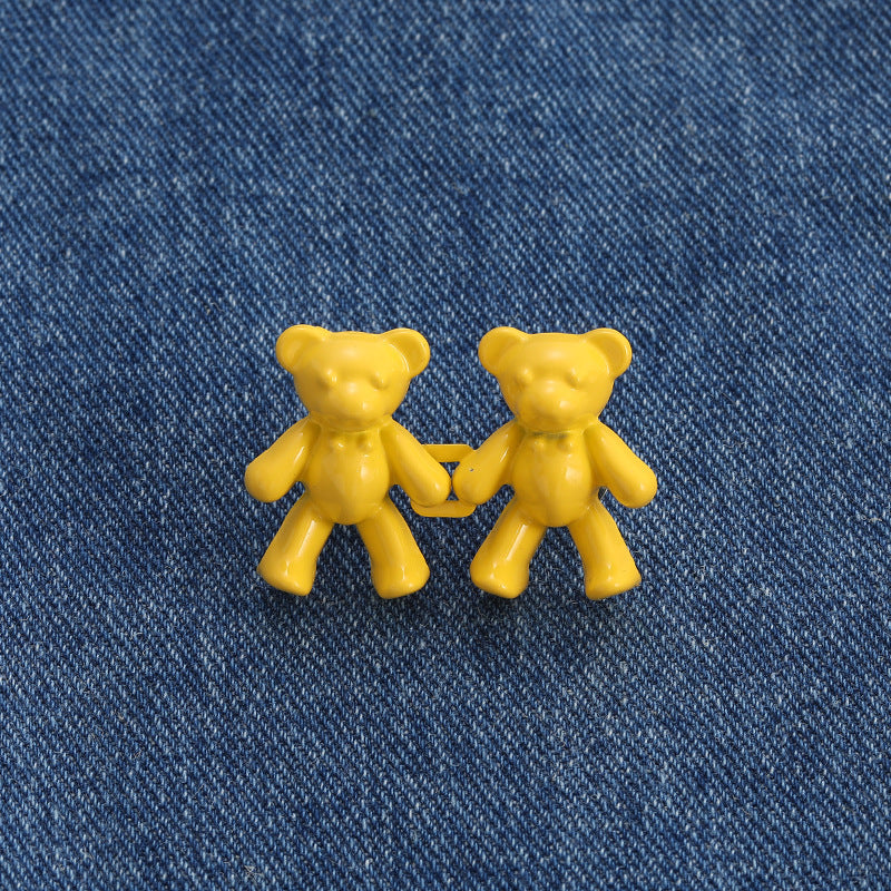Waist Bear-Shaped Trouser Buckle