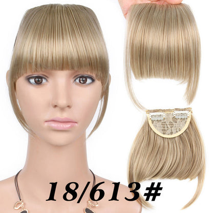 Seamless 3D Clip-In Bangs Hair Extensions