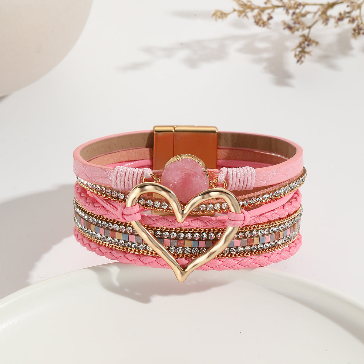Bohemian Multi-layer Leather Bracelet Hand-woven Bracelet