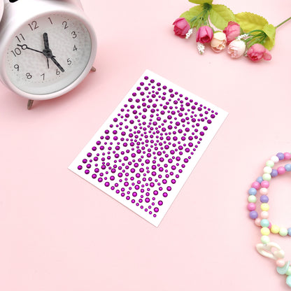 3D Acrylic Diamond Stickers – 900 Pieces in 15 Vibrant Colors