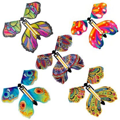 10pcs Magic Props Flying Magic Butterflies