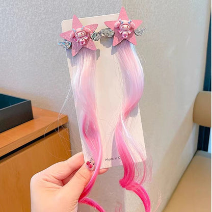 Kids Braided Hair Clip – Instant Braid Hairpiece, Cute & Playful Hair Accessory for Girls