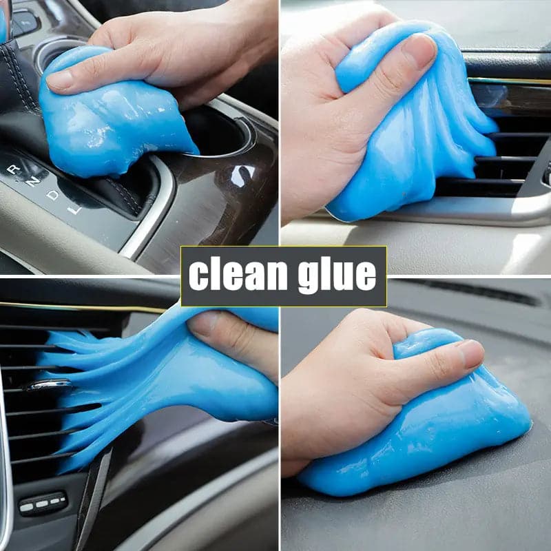 160g Car Cleaning Glue Powder Cleaner Magic Cleaner Dust Remover Gel Computer Keyboard Clean Tool