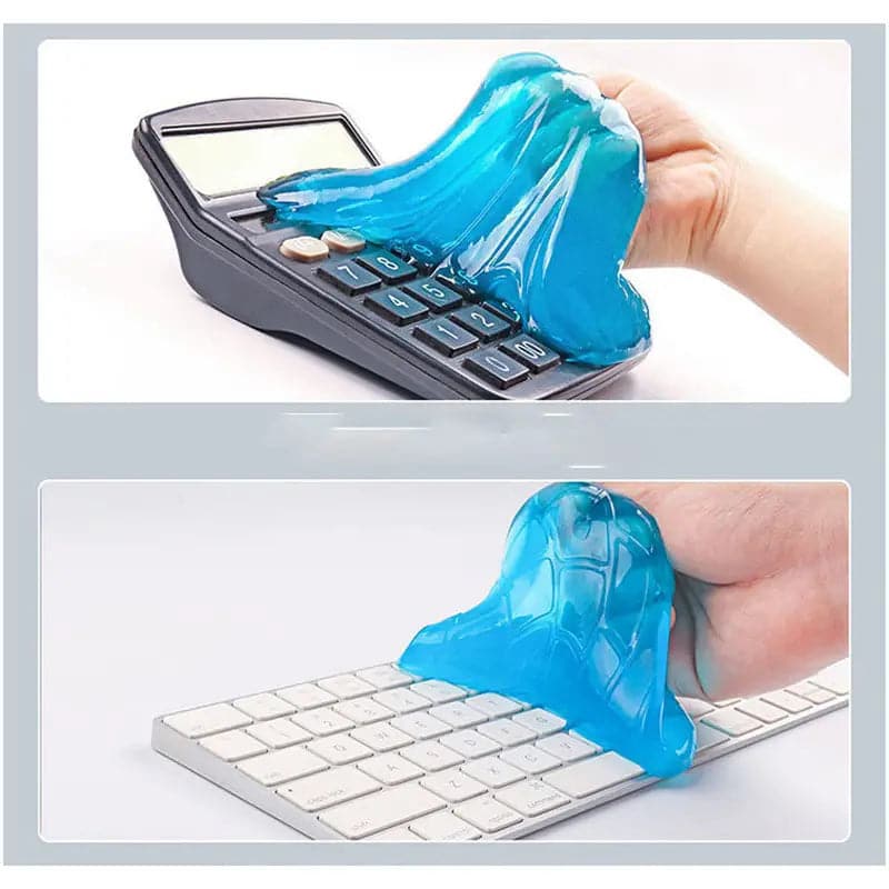 160g Car Cleaning Glue Powder Cleaner Magic Cleaner Dust Remover Gel Computer Keyboard Clean Tool