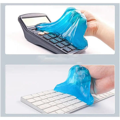 160g Car Cleaning Glue Powder Cleaner Magic Cleaner Dust Remover Gel Computer Keyboard Clean Tool