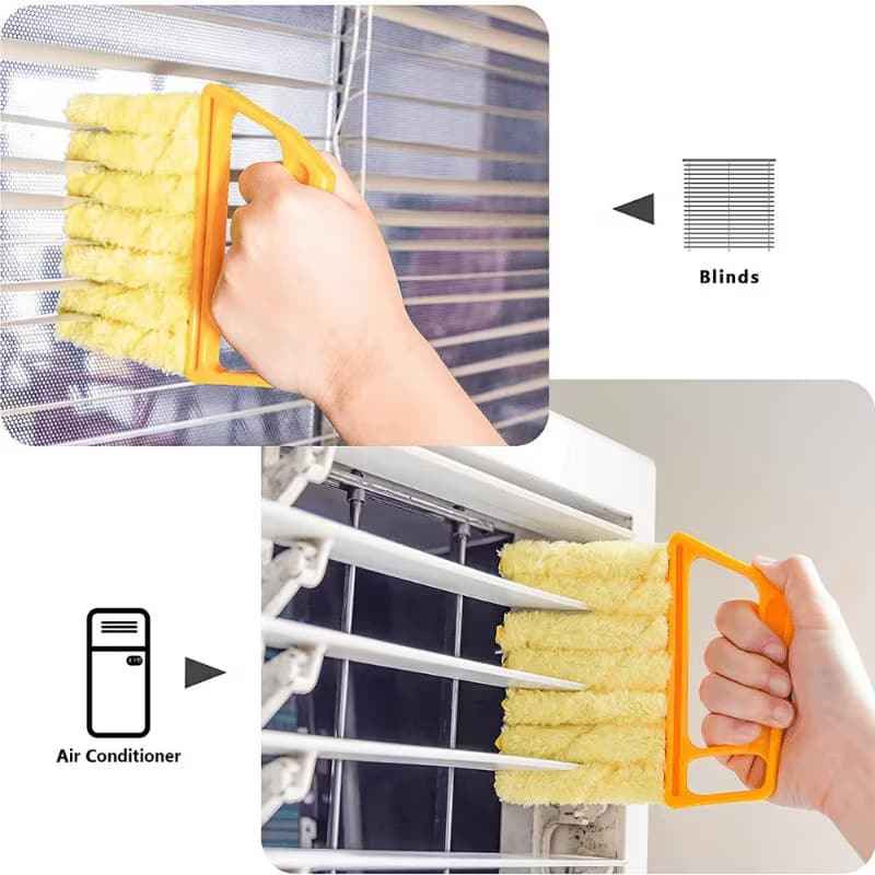 🪟 Multi-Function Blind Cleaning Brush – Clean Dust Easily!