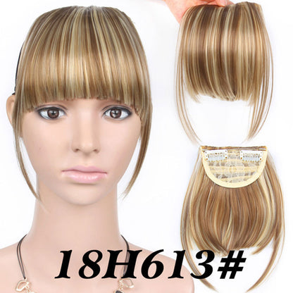 Seamless 3D Clip-In Bangs Hair Extensions