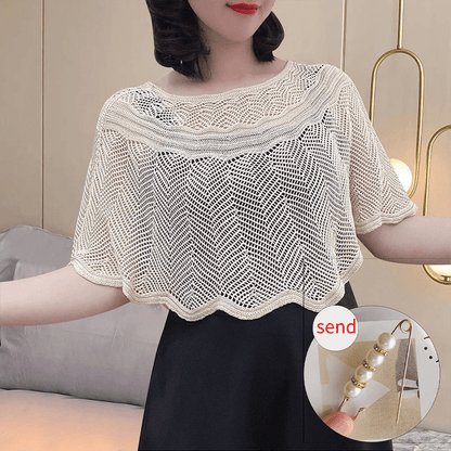 Knitted Sun-proof Shawl
