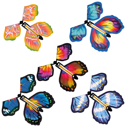 10pcs Magic Props Flying Magic Butterflies
