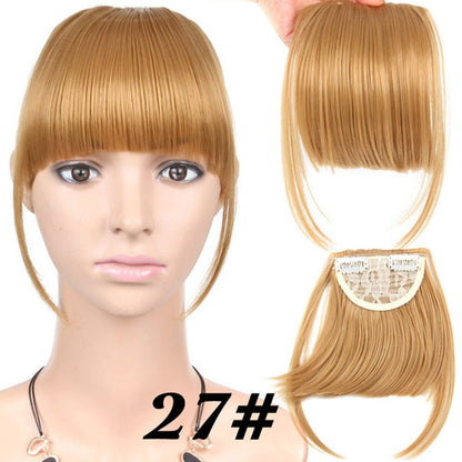Seamless 3D Clip-In Bangs Hair Extensions
