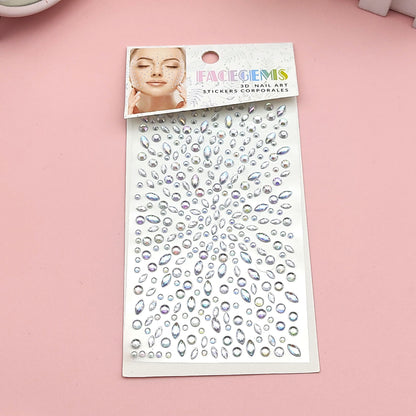 3D Acrylic Diamond Stickers – 900 Pieces in 15 Vibrant Colors