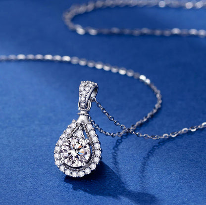 Moissanite Water Drop Necklace