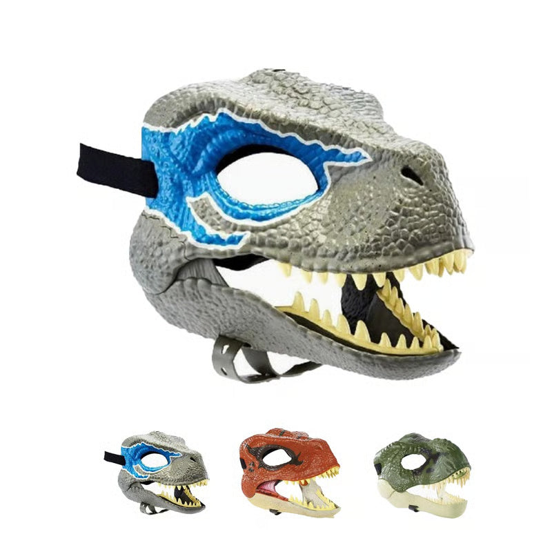 Dino Role-Play Mask with Moving Jaw
