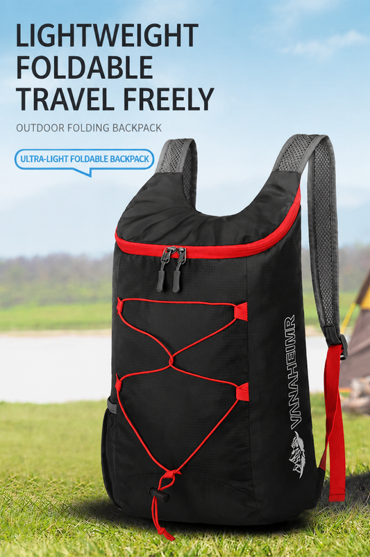 Lightweight Outdoor Backpack – Foldable for Travel, Hiking & Cycling