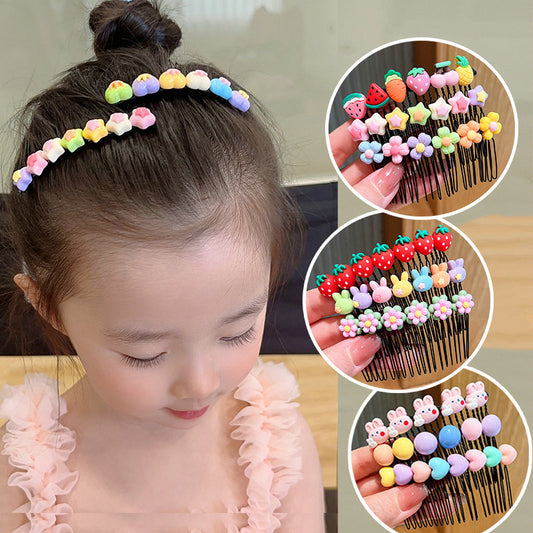 Cute Cartoon Hair Taming Clip for Young Girls