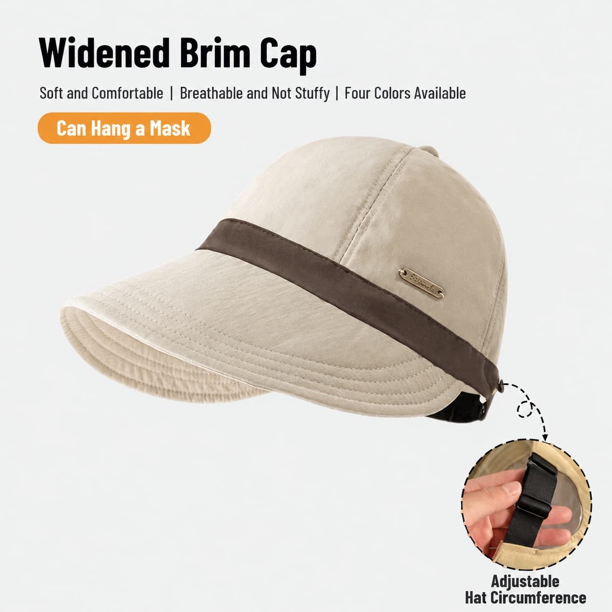Women's Sun Protection Hat｜Wide Brim UV Protection Summer Cap