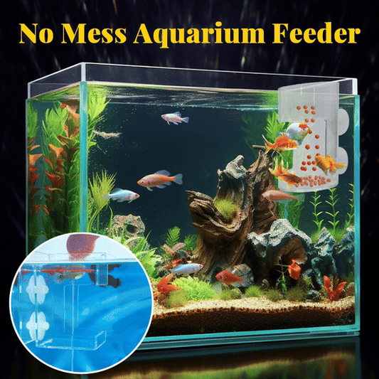 Self-Suspending Aquarium Feeder
