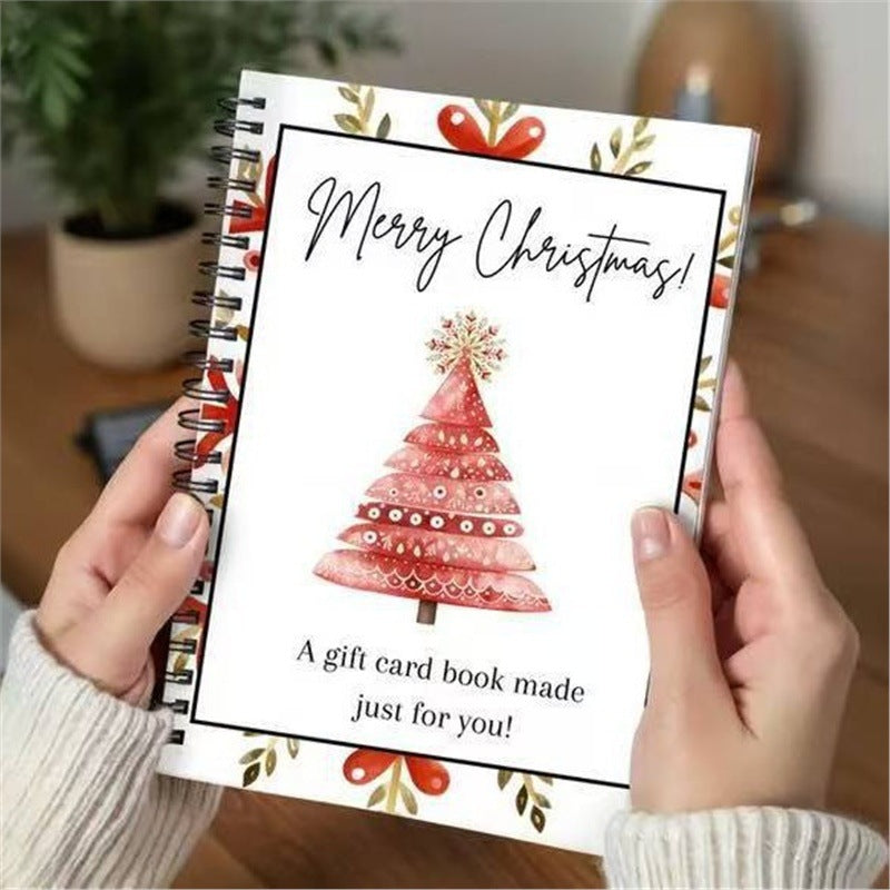 Christmas Gift Card Book 🎁Surprises On Every Page📚Hardcover & Durability