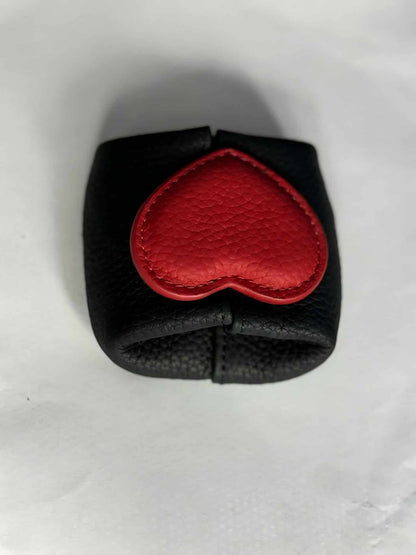 ❤️Sweetheart Mini Leather Pouch – Heart-Shaped & Compact, Jewelry & Coin Organizer, Multi-Purpose Pouch