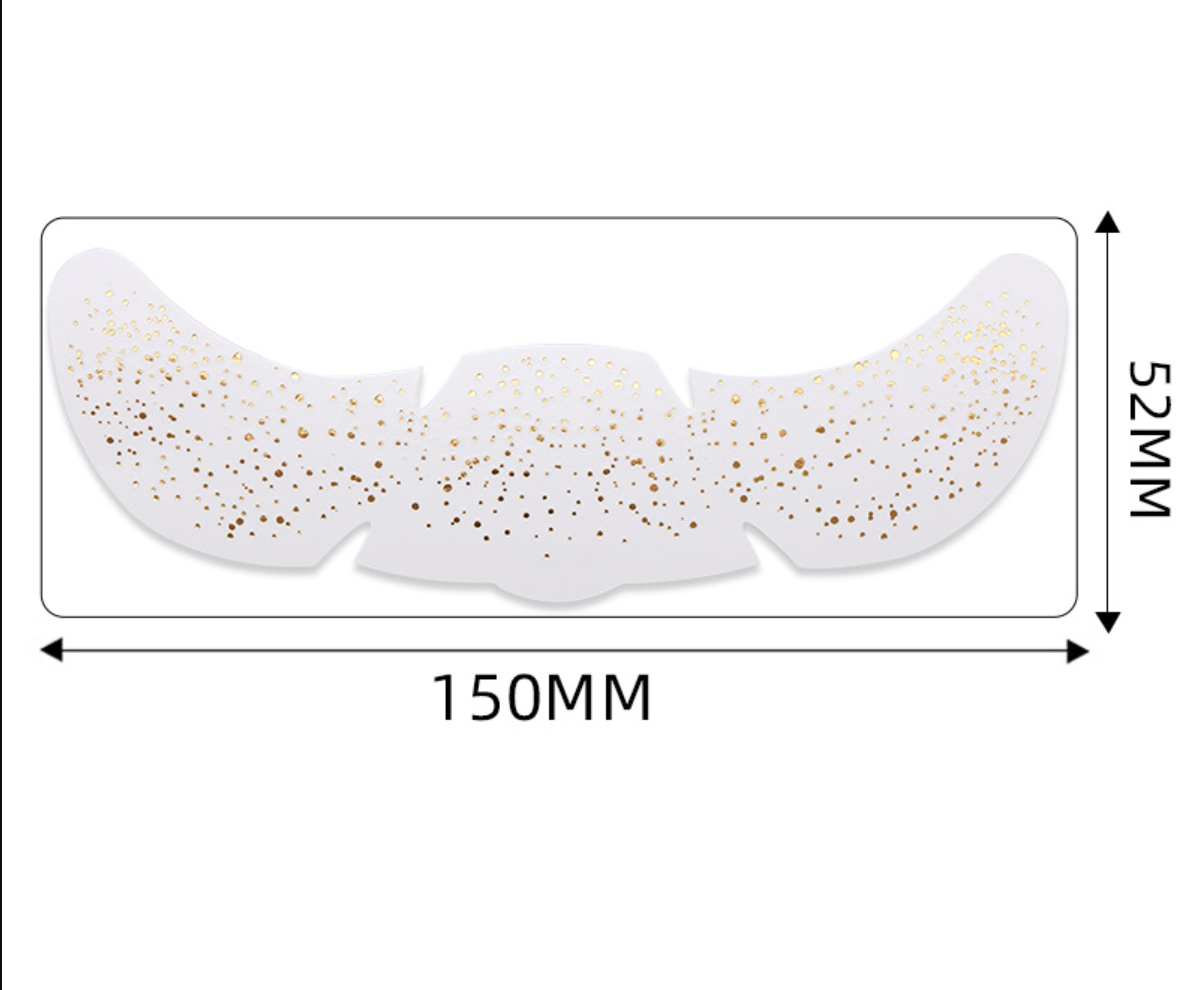 Gold foil freckle stickers, waterproof