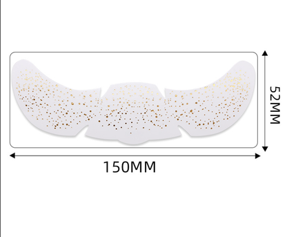 Gold foil freckle stickers, waterproof