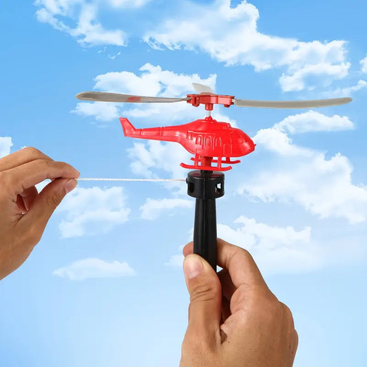 Durable Plastic Rotating Propeller Helicopter – for Outdoor Flying
