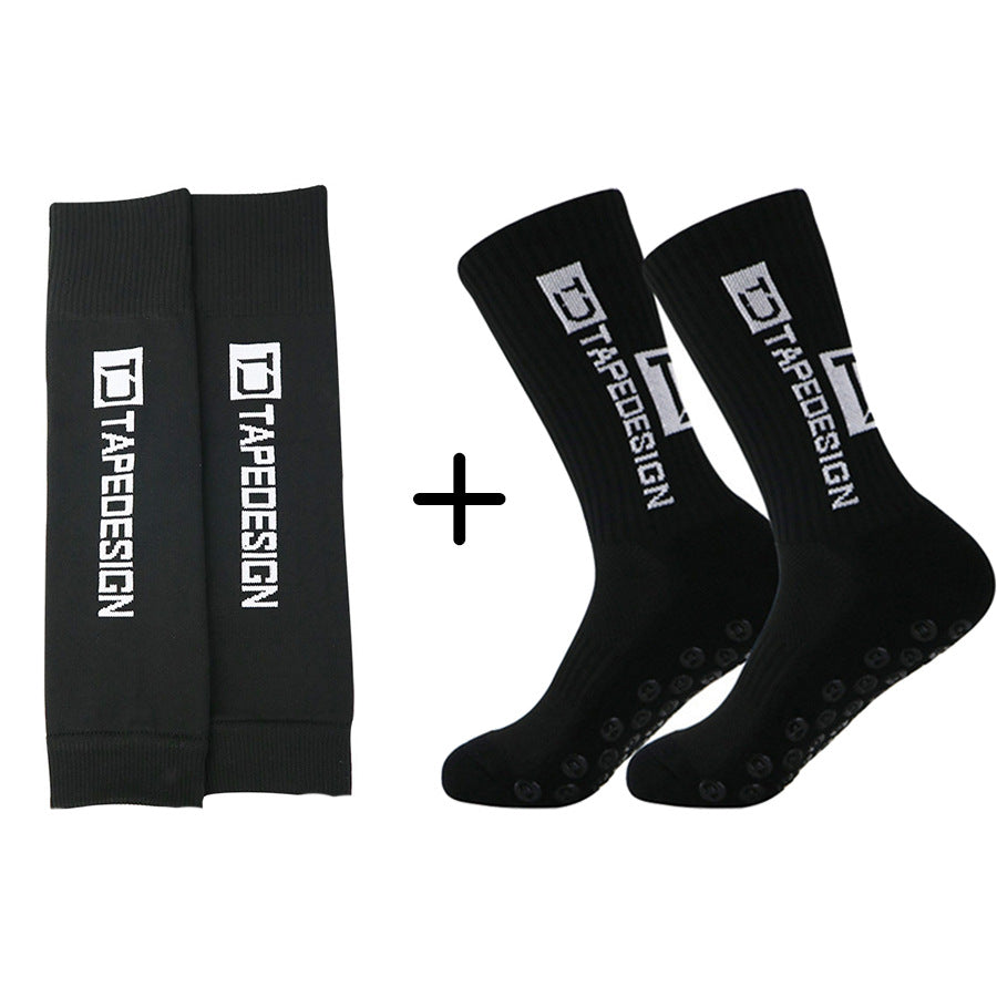 Knee-High Football Socks & Sleeve Set – Anti-Odor, Non-Slip