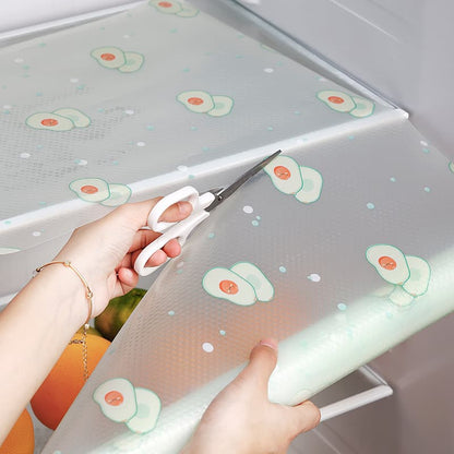 【45×300cm】Waterproof Drawer & Cabinet Shelf Liner – Non-Slip & Oil-Proof, Cut-to-Size