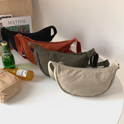 Simple Women's Dumpling Shoulder Bag