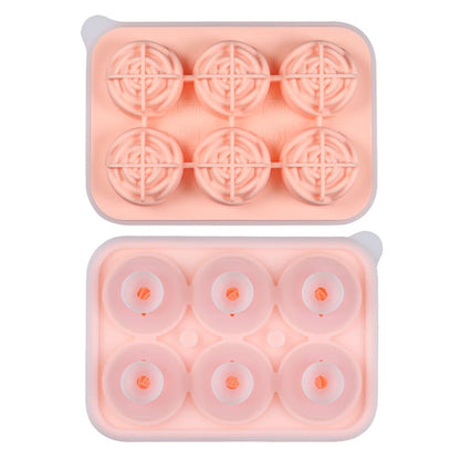 🌹🧊  Rose-Shaped Food-Grade Silicone Ice Mold