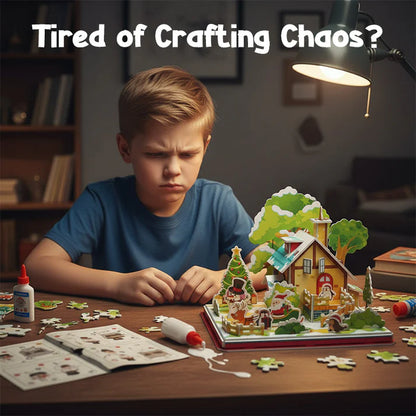 3D DIY Christmas Puzzle Kit