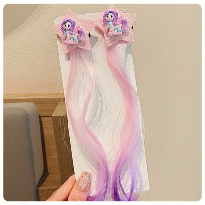 Kids Braided Hair Clip – Instant Braid Hairpiece, Cute & Playful Hair Accessory for Girls