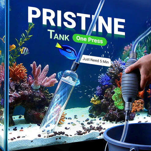 Aquarium Vacuum Cleaner with Siphon