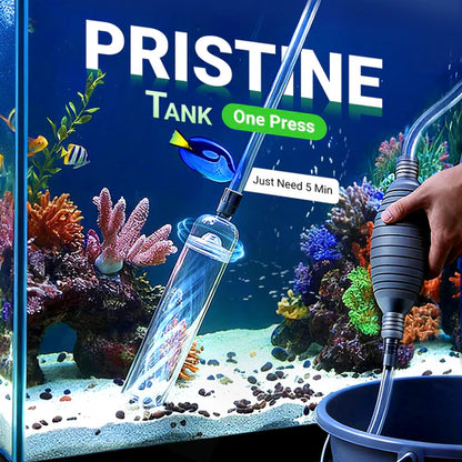 Aquarium Vacuum Cleaner with Siphon