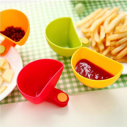 Dip Clip Bowl Plate Holder(4 Pcs/Set)